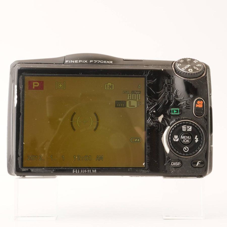 富士フイルム Fujifilm FinePix F770 EXR ブラック 20x ズーム 富士