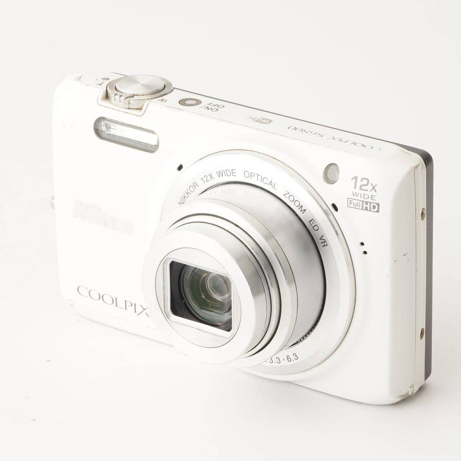 Nikon COOLPIX S6800 ホワイト 12倍ズーム ニコン（Nikon） Nikon COOLPIX S6800 ナチュラル ホワイト 12x 広角