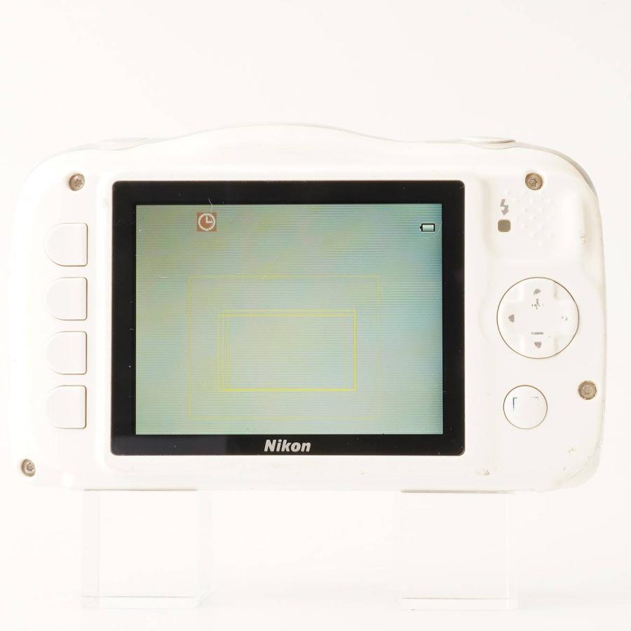 ニコン（Nikon） Nikon COOLPIX S33 ホワイト 防水耐衝撃 コンパクト