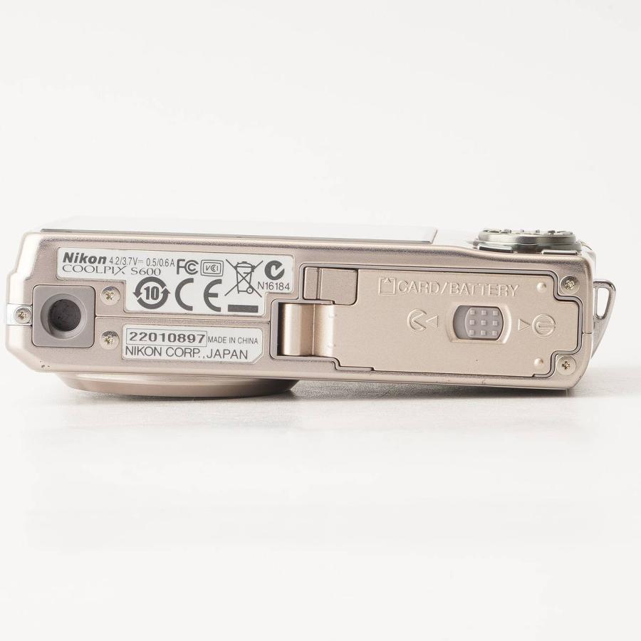 ニコン（Nikon） Nikon COOLPIX S600 ピンクゴールド 4x 光学ズーム