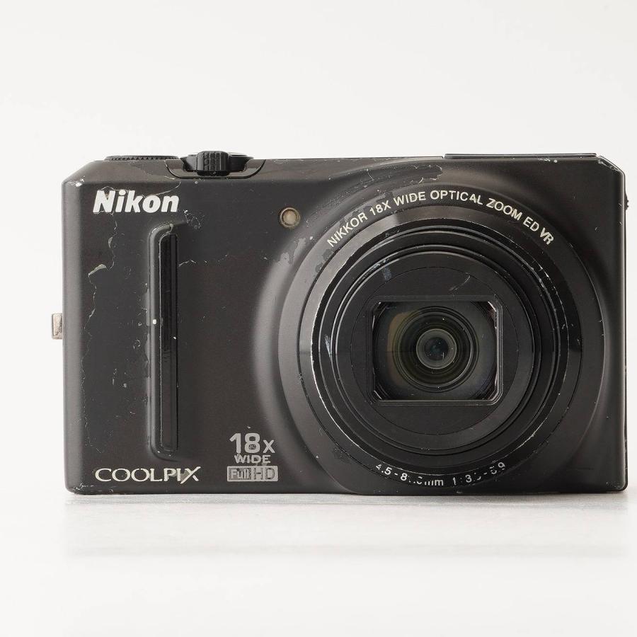ニコン Nikon COOLPIX S9100 ブラック 18x 光学ズーム