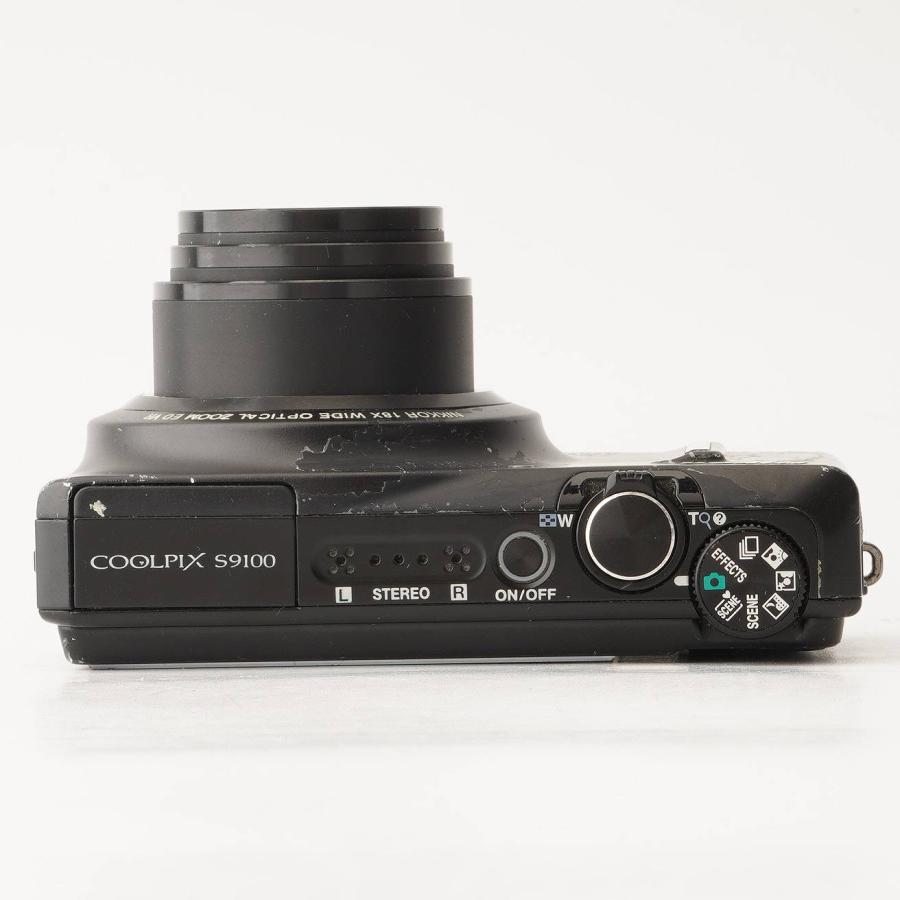 ニコン Nikon COOLPIX S9100 ブラック 18x 光学ズーム