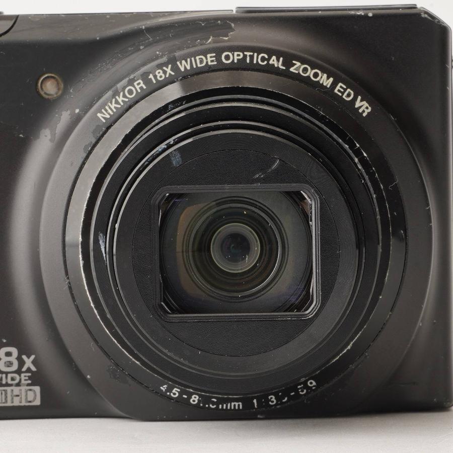 ニコン Nikon COOLPIX S9100 ブラック 18x 光学ズーム