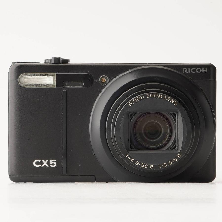 リコー（RICOH） ジャンク RICOH CX5 ブラック 10.7 広角 光学ズーム 