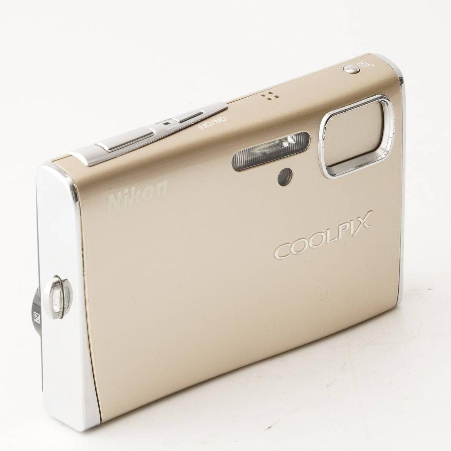 超美品 COOLPIX S52 ベージュゴールド ニコン（Nikon） Nikon COOLPIX S52 ベージュゴールド コンパクト