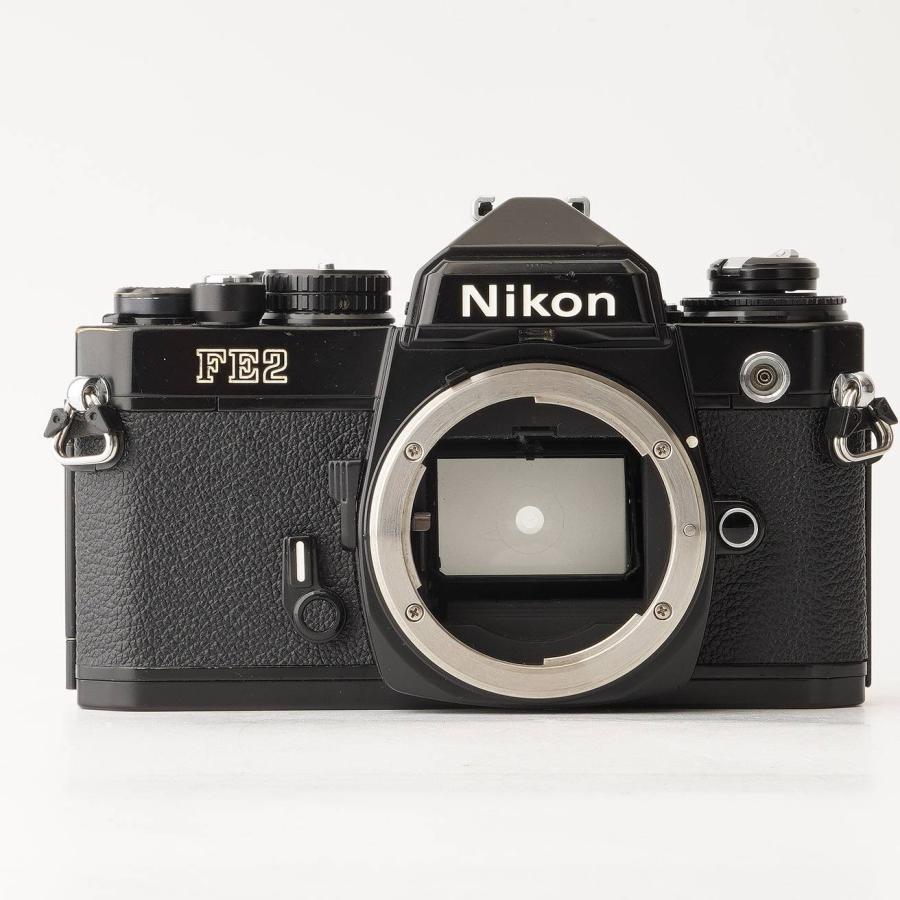 NIKON FE2 フィルムカメラ 一眼レフ ニコン ニコン Nikon FE2 ブラック ボディ 35mm 一眼レフフィルムカメラ