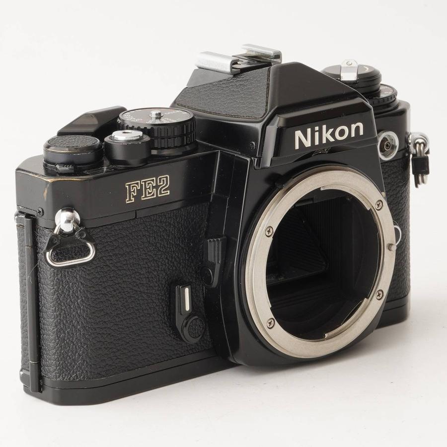 ニコン Nikon FE2 ブラック ボディ 35mm 一眼レフフィルムカメラ