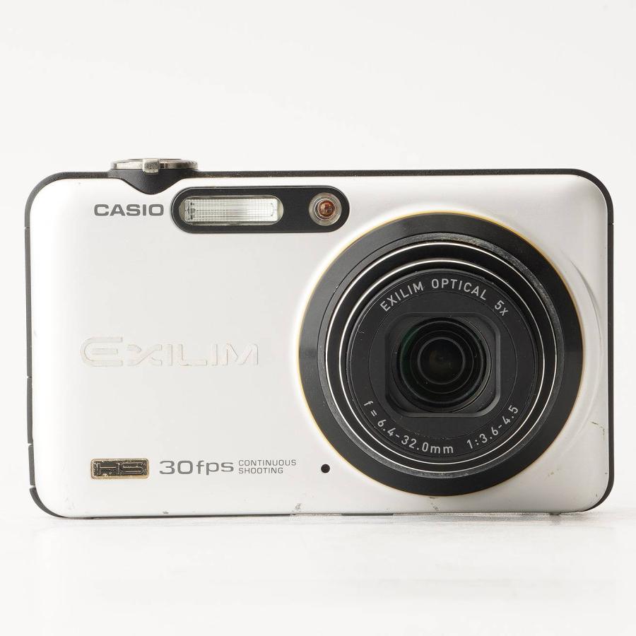 カシオ Casio EXILIM EX-FC100 ホワイト 5x 光学ズーム