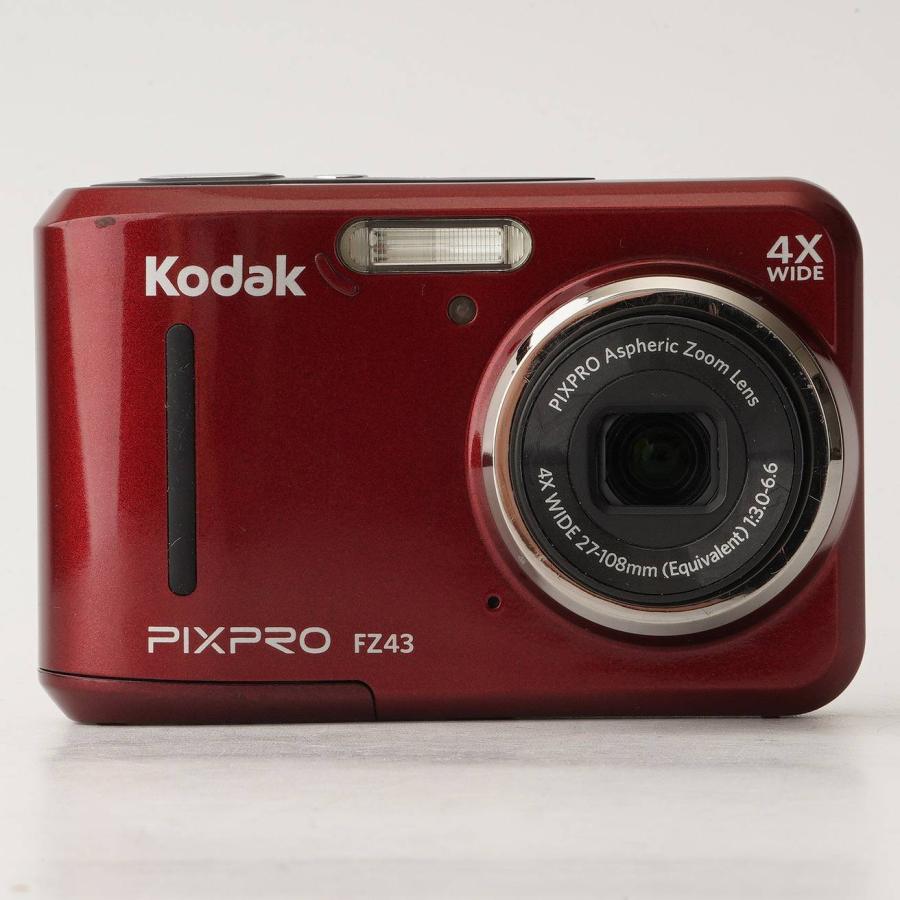 コダック Kodak Pixpro FZ43 レッド 4x 光学ズーム