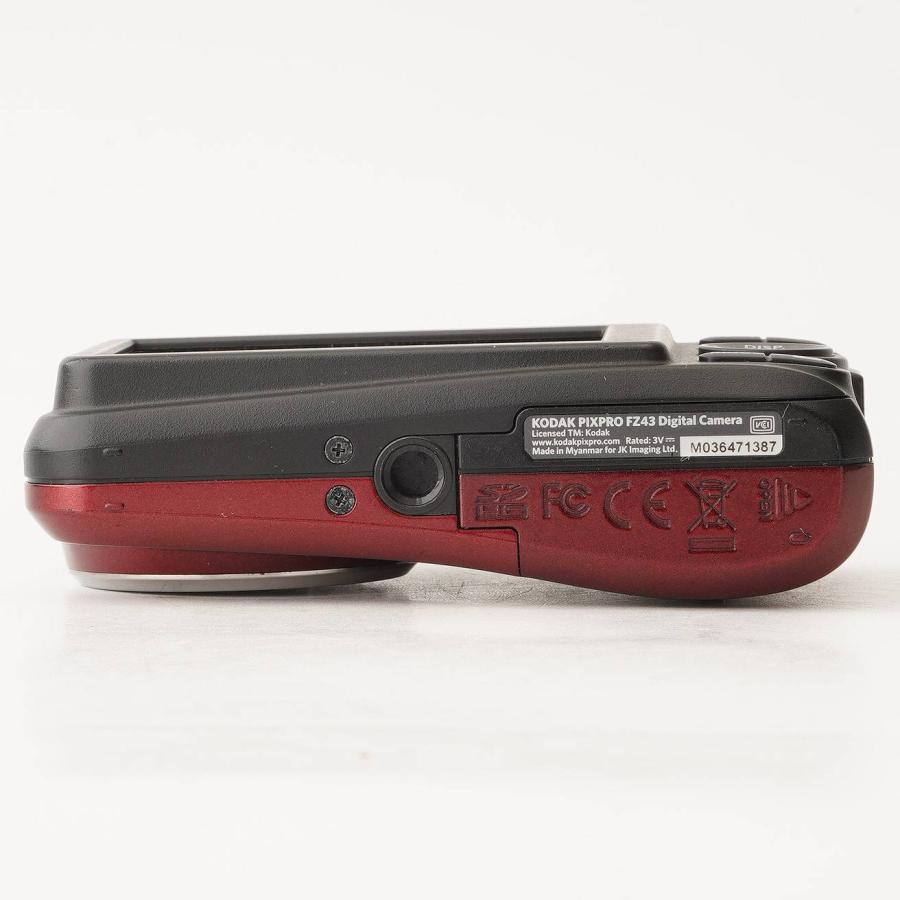 コダック Kodak Pixpro FZ43 レッド 4x 光学ズーム 【公式通販】