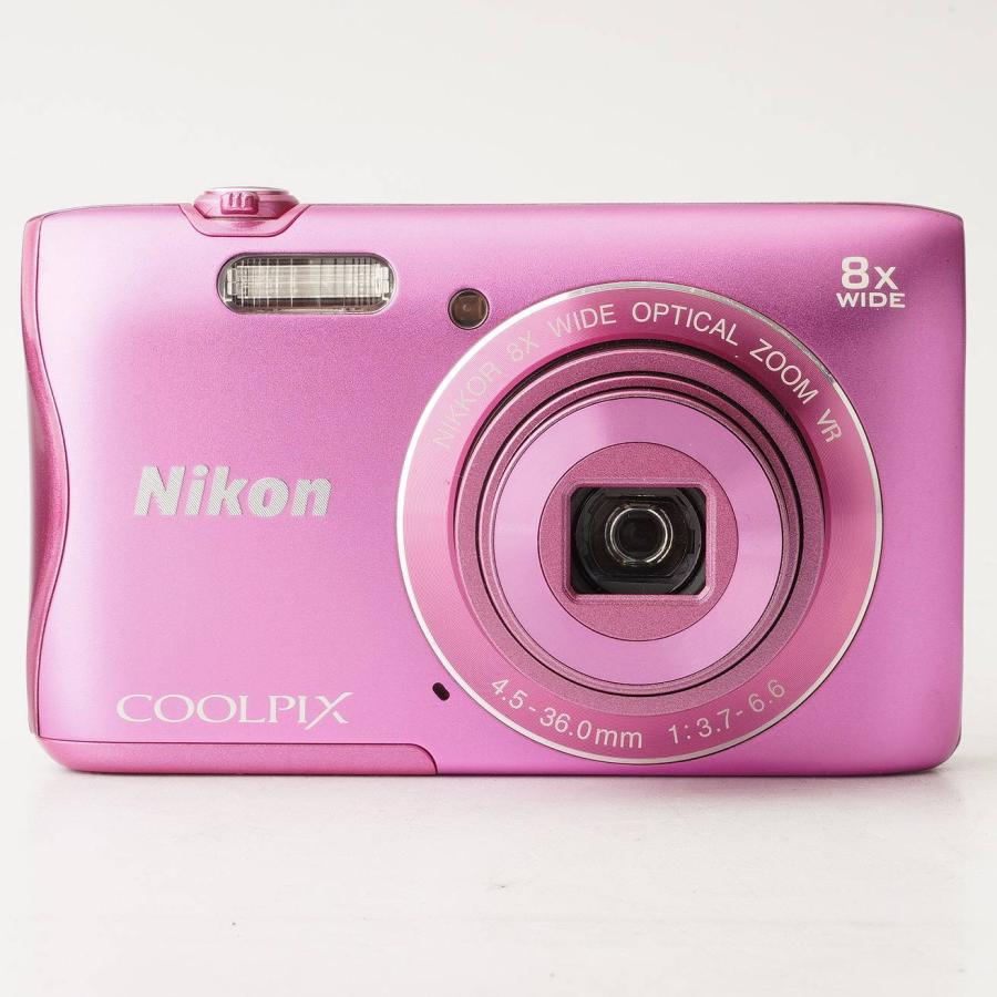 ニコン（Nikon） Nikon COOLPIX S3700 ピンク 8x 光学ズーム