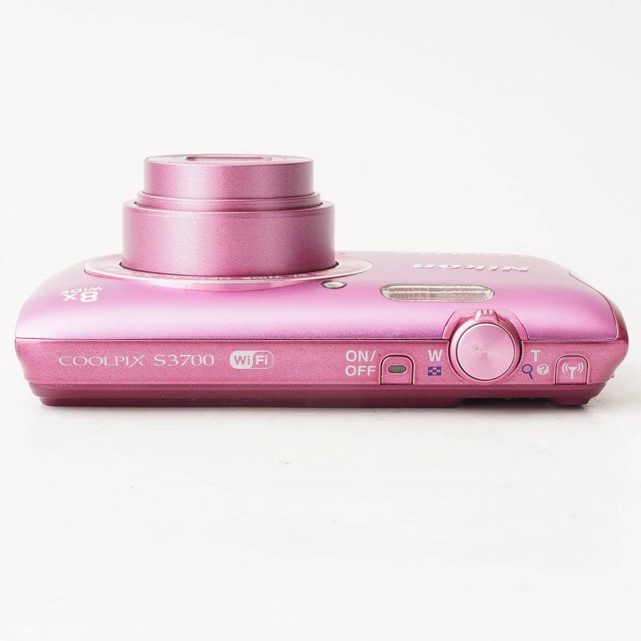 Nikon COOLPIX S3700ピンク 8倍光学ズーム ニコン（Nikon） Nikon COOLPIX S3700 ピンク 8x 光学ズーム