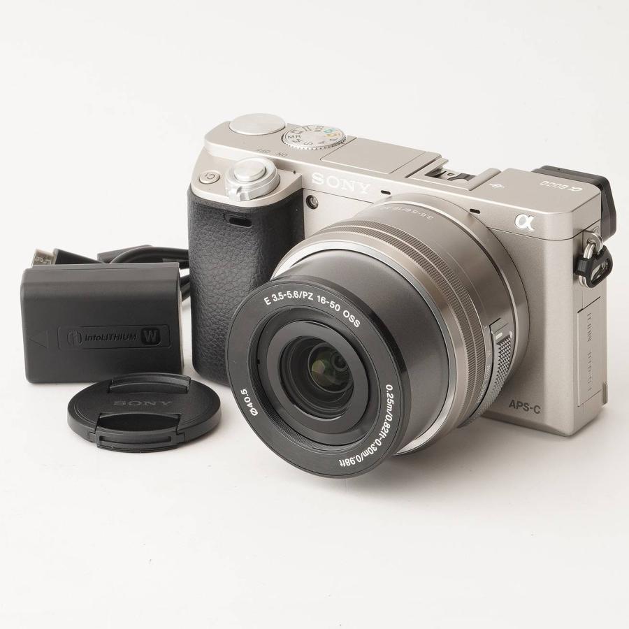 SONY（ソニー） α 6000 ILCE-6000 シルバー / E PZ 16-50mm F3.5-5.6