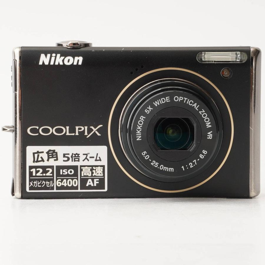 Nikon COOLPIX S640 ブラック 美品 元箱付き 5xワイドズーム ニコン（Nikon） Nikon COOLPIX S640 ブラック 5x 光学ズーム