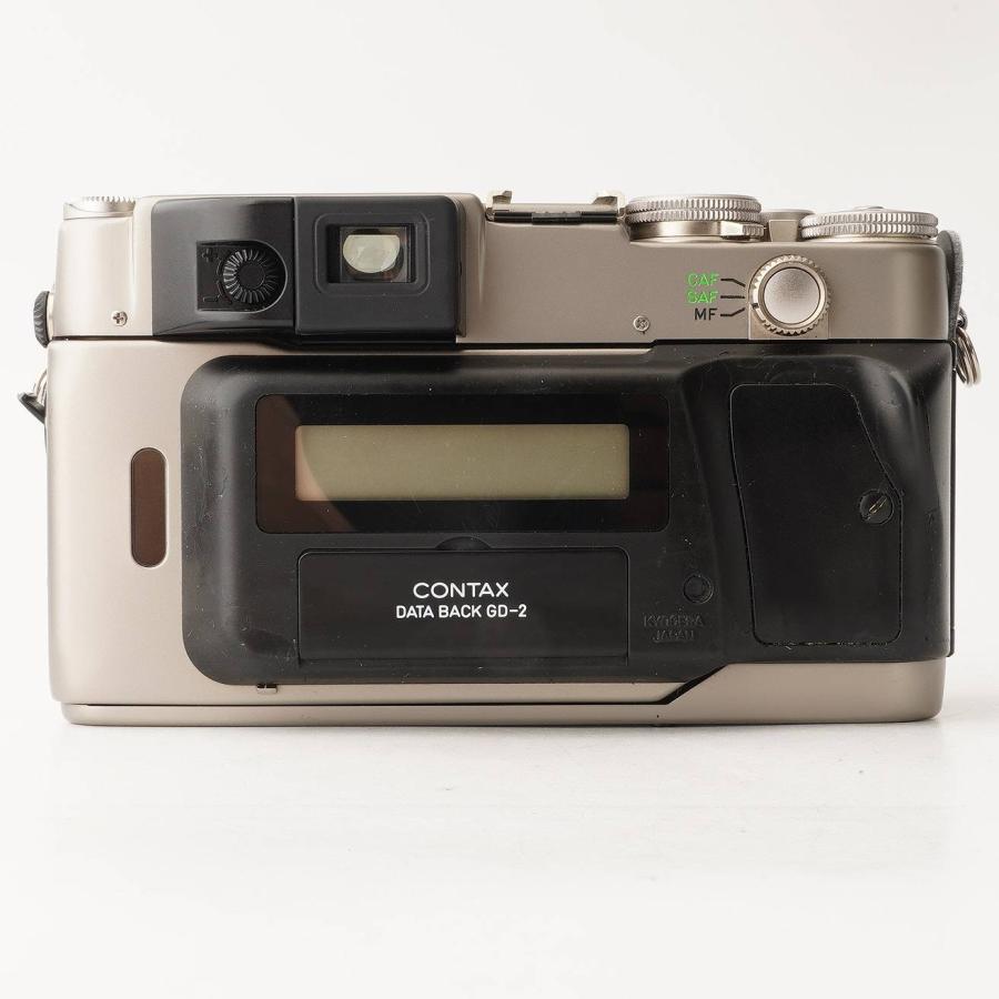 CONTAX（コンタックス） Contax G2 ボディ / データバック Data Back GD-2 : ナチュラル・カメラ - 通販 ...