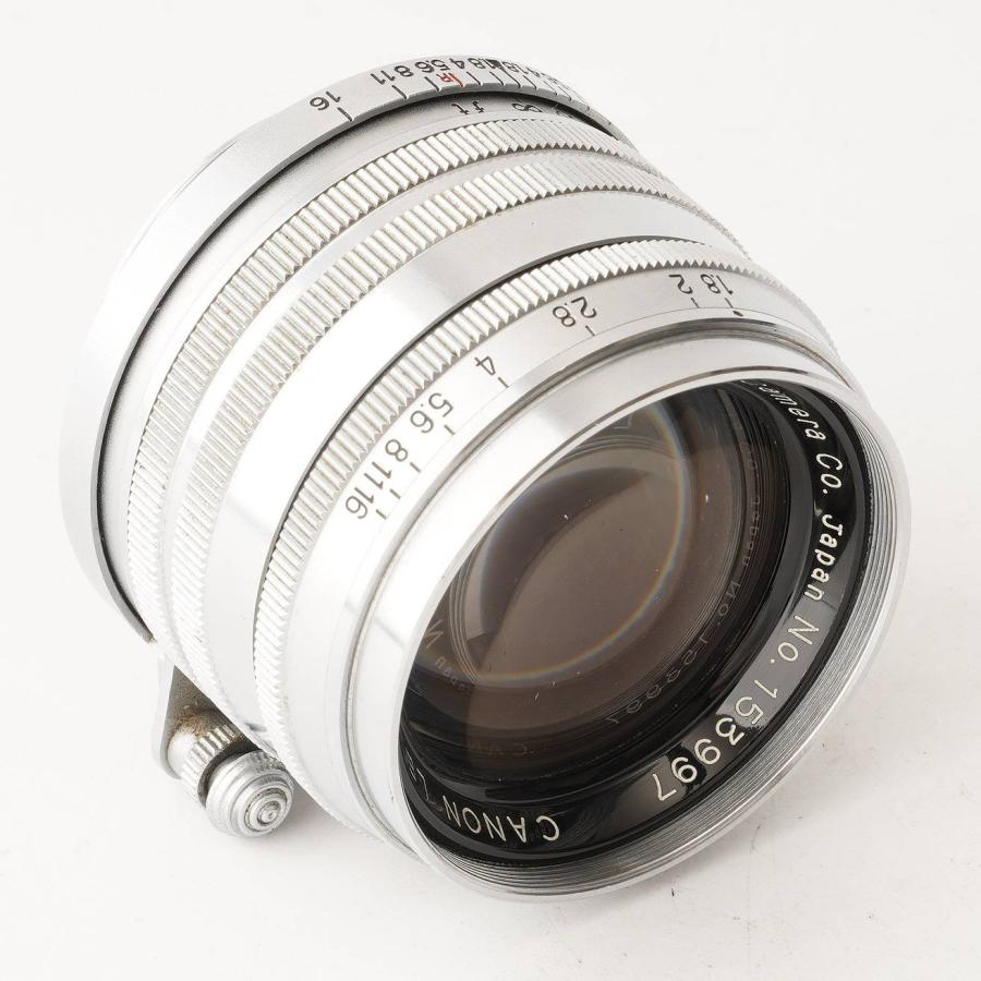 キヤノン Canon 50mm F1.8 ライカ L39マウント_2