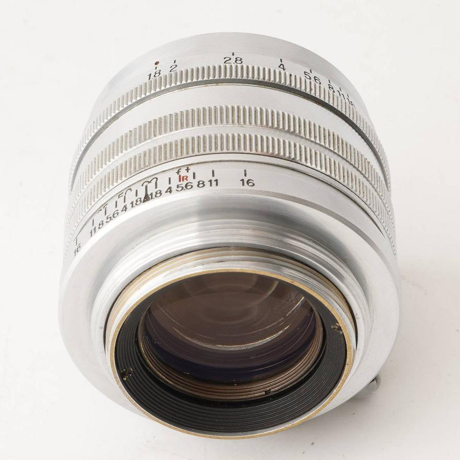 キヤノン Canon 50mm F1.8 ライカ L39マウント_4