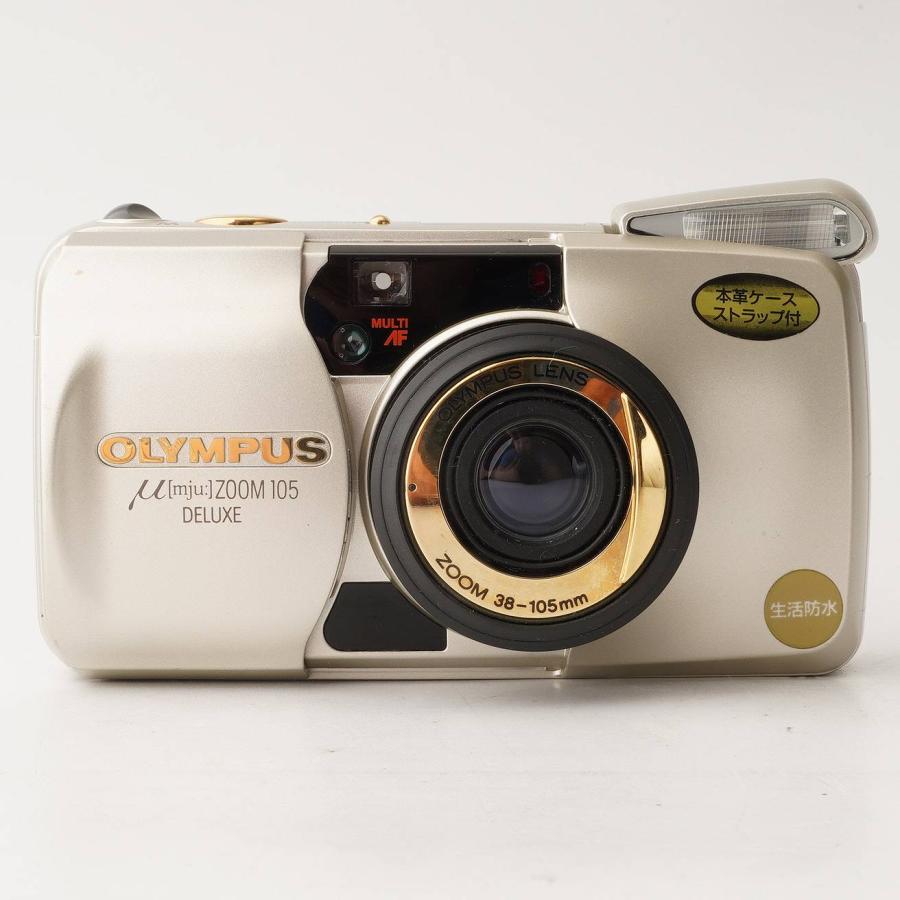 オリンパス Olympus μ mju ZOOM 105 38-105mm オリンパス（OLYMPUS） μ mju Zoom 105 DELUXE 38-105mm : ナチュラル