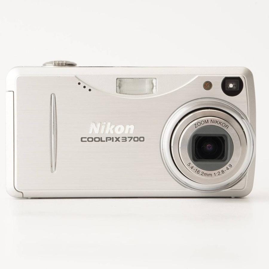 ニコン Nikon COOLPIX 3700 シルバー コンパクトデジタルカメラ