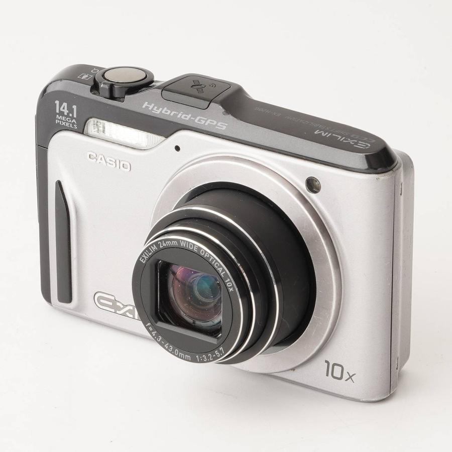 【極美品】CASIO EXILIM EX-H20G シルバー デジタルカメラ CASIO（カシオ） Casio EXILIM EX-H20G シルバー 10x 光学ズーム