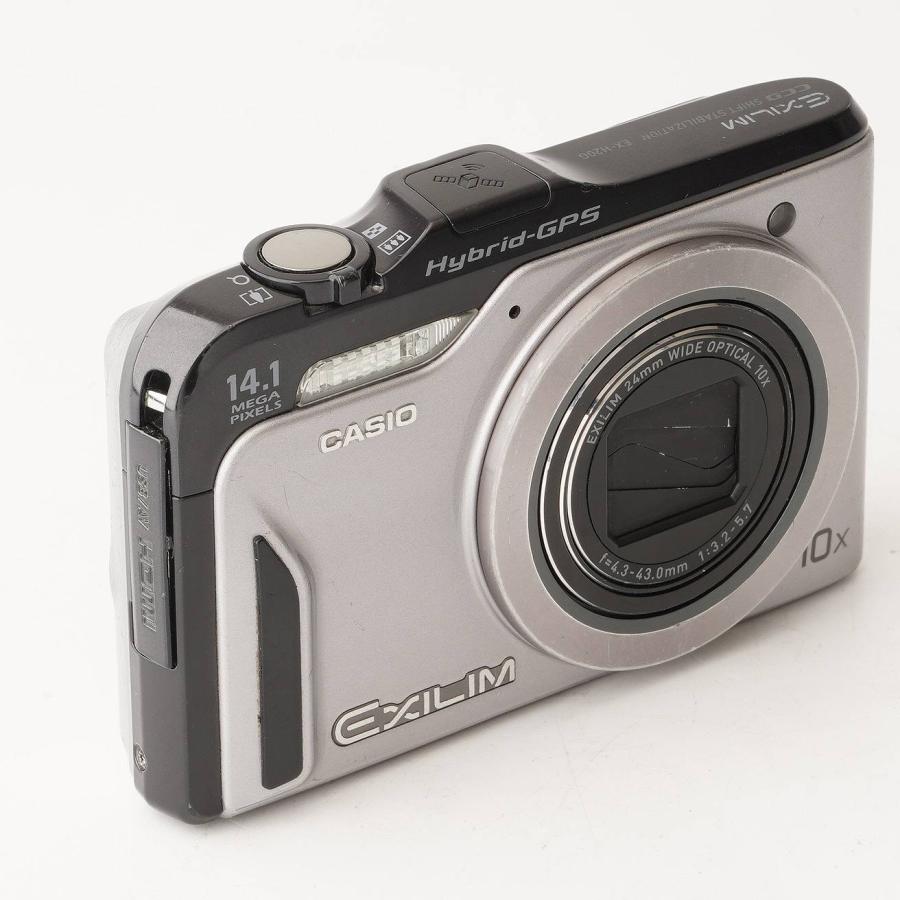 CASIO（カシオ） Casio EXILIM EX-H20G シルバー 10x 光学ズーム