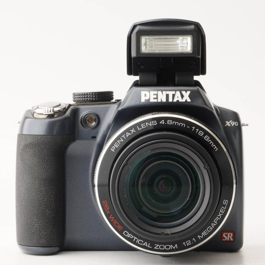 ペンタックス Pentax X90 SR Navy 26x 光学ズーム : ナチュラル