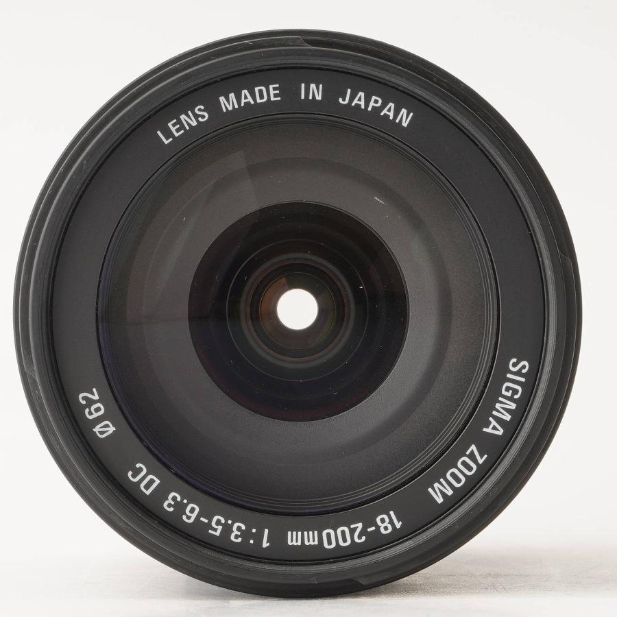 【美品】シグマ 18-200mm F3.5-6.3キャノンEFマウントSIGMA シグマ（SIGMA） Sigma Zoom 18-200mm F3.5-6.3 DC キャノンEFマウント