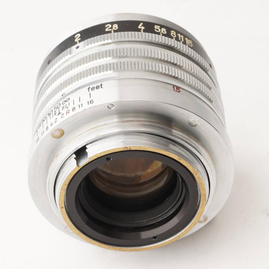 ニコン（Nikon） Nikon Nippon Kogaku NIKKOR H C 5cm 50mm F2 黒帯