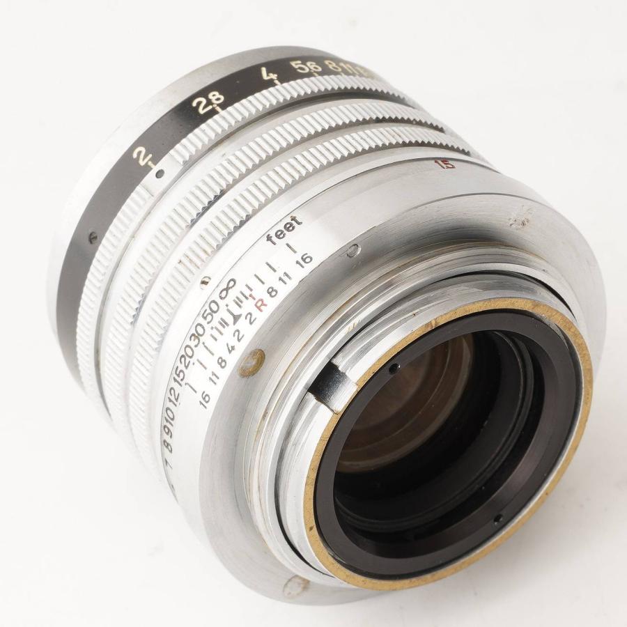 ニコン（Nikon） Nikon Nippon Kogaku NIKKOR H C 5cm 50mm F2 黒帯