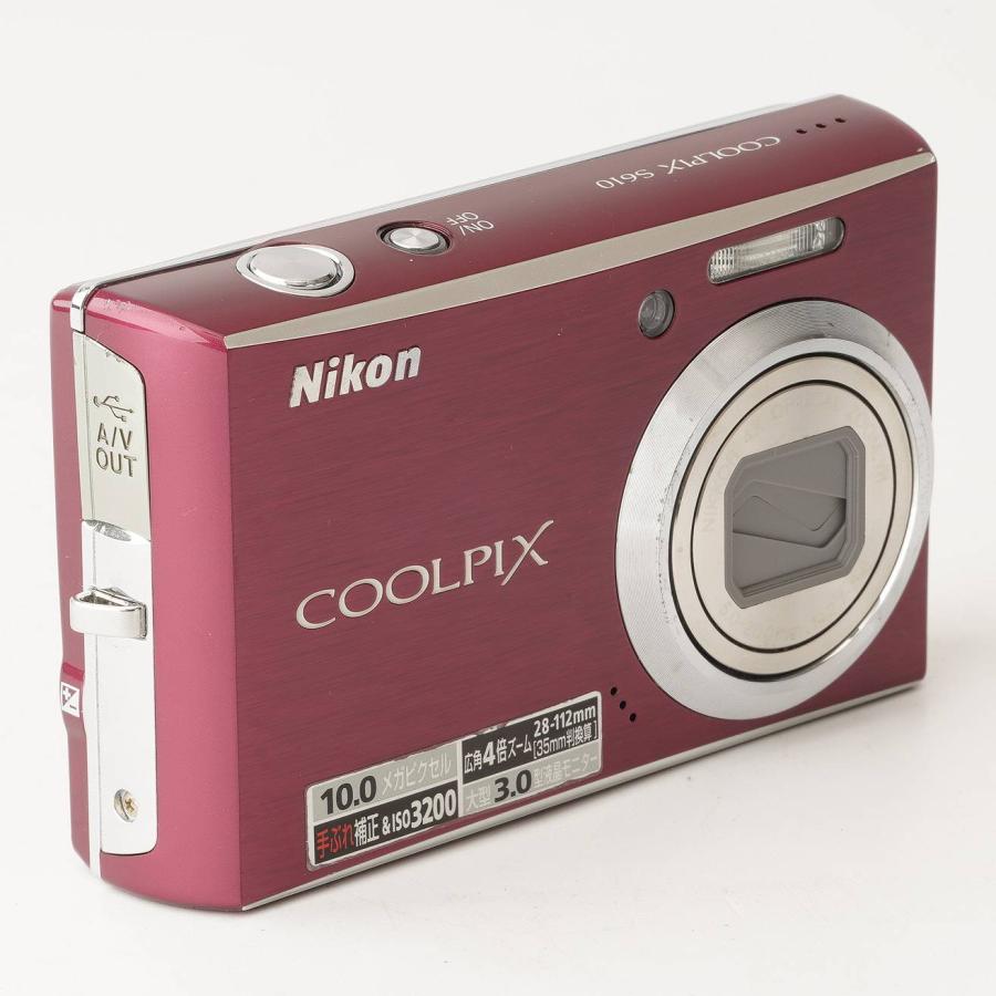 ニコン（Nikon） Nikon COOLPIX S610 Deep Red コンパクトデジタル