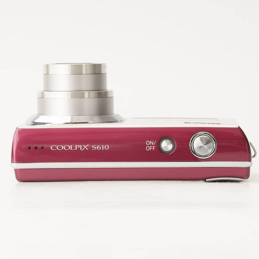 【並品】Nikon デジタルカメラ COOLPIX (クールピクス) S610 レッド COOLPIXS610R ニコン（Nikon） Nikon COOLPIX S610 Deep Red コンパクトデジタル