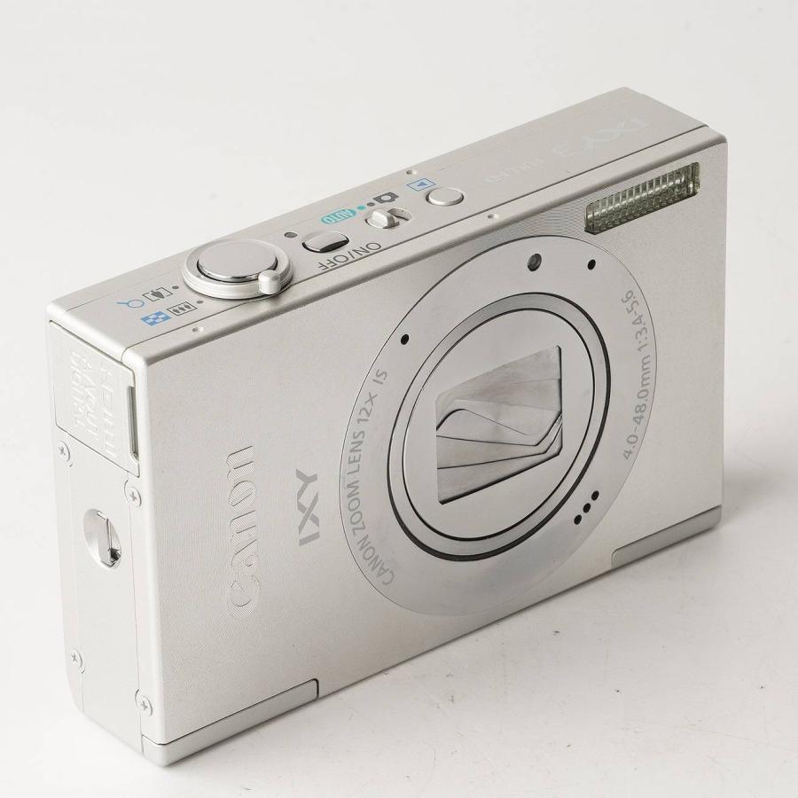 キヤノン（Canon） Canon IXY 3 シルバー 12x 光学ズーム : ナチュラル