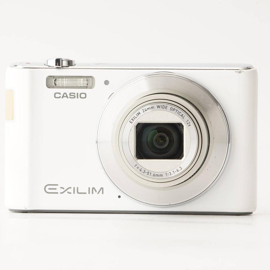 CASIO（カシオ） Casio EXILIM EX-ZS240 ホワイト 12x 広角 光学ズーム 