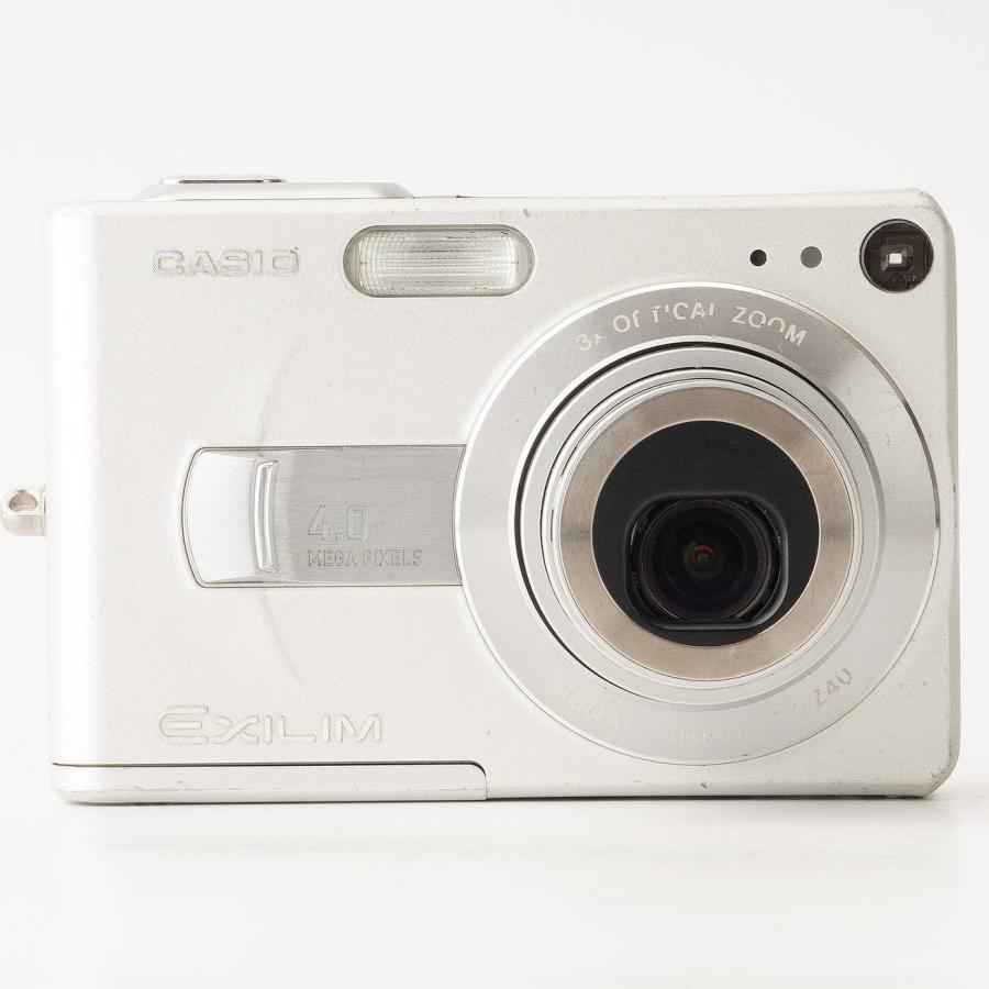 動作確認済 CASIO EXILIM EX-Z40 シルバー CASIO（カシオ） Casio EXILIM EX-Z40 シルバー 3x 光学ズーム