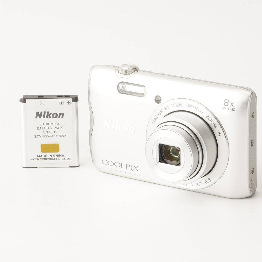 ニコン（Nikon） Nikon COOLPIX A300 シルバー 8X 広角 光学ズーム