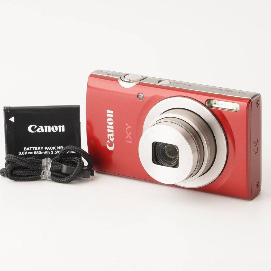 Canon IXY 200 ✨ 美品 8倍ズーム デジカメ キヤノン キヤノン（Canon） Canon IXY 200 レッド 8x ズーム コンパクト