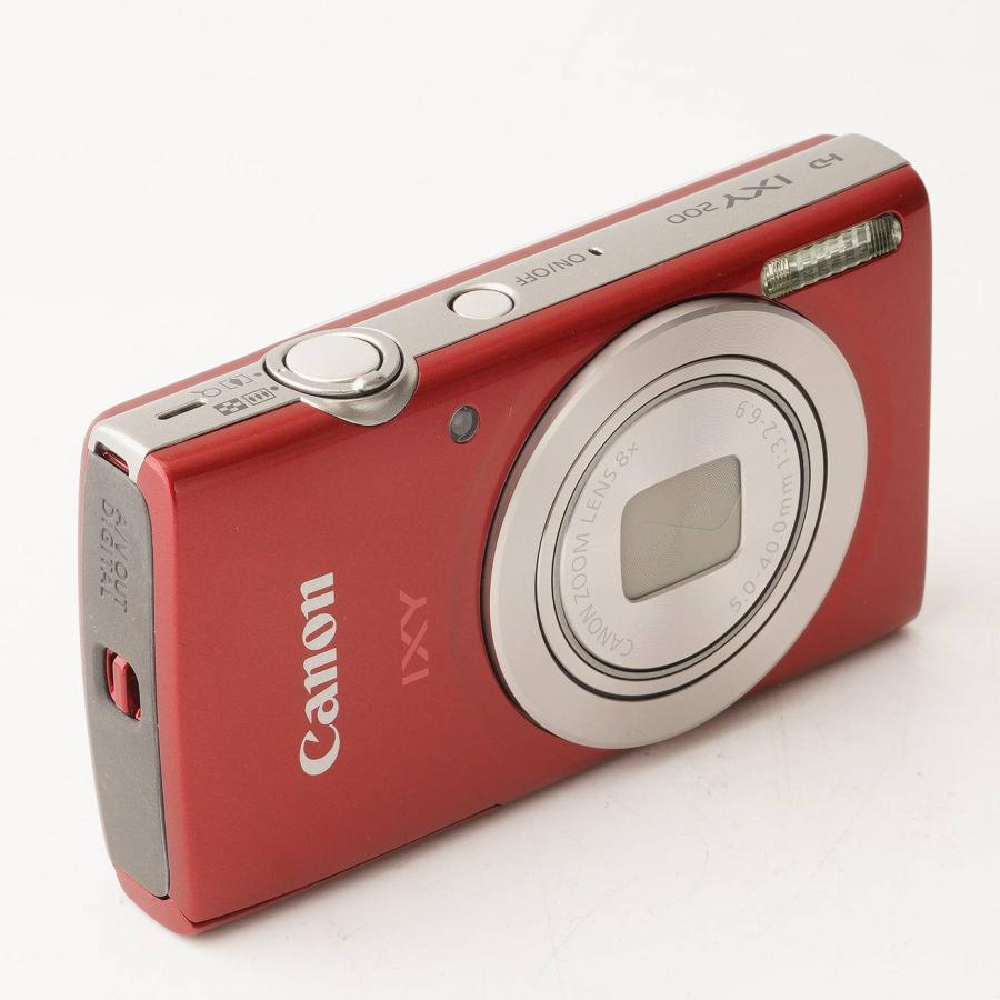 Canon IXY 200 ✨ 美品 8倍ズーム デジカメ キヤノン キヤノン（Canon） Canon IXY 200 レッド 8x ズーム コンパクト