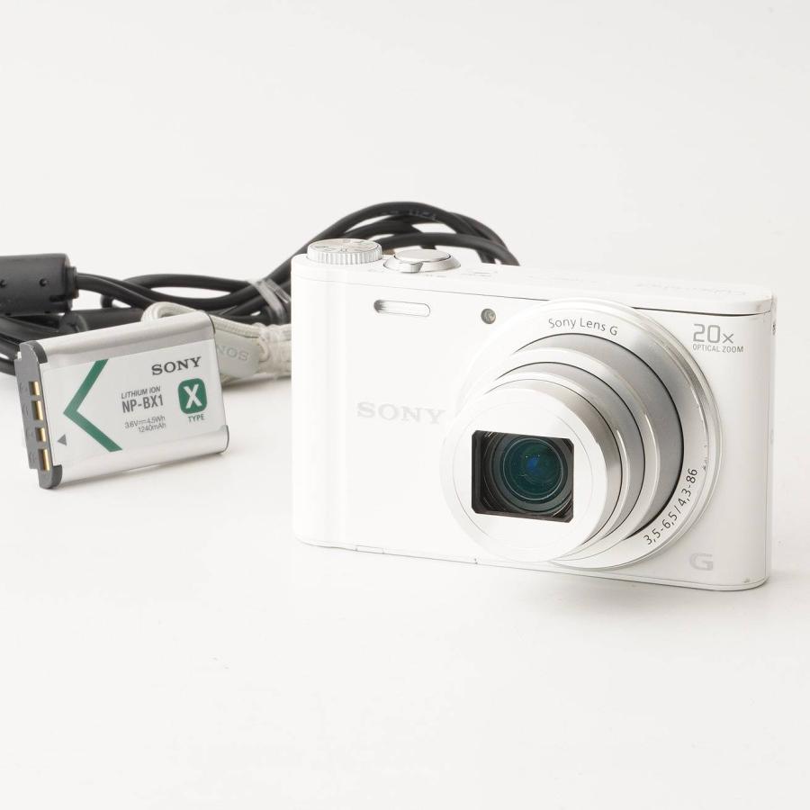 SONY Cyber-shot DSC-WX300 白 20倍ズーム 動作品 SONY（ソニー） サイバーショット Cyber-shot DSC-WX300 ホワイト 20x
