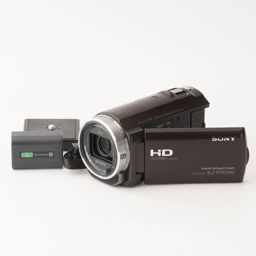 SONY（ソニー） ハンディカム Handycam HDR-CX535 ブラウン 60x 光学