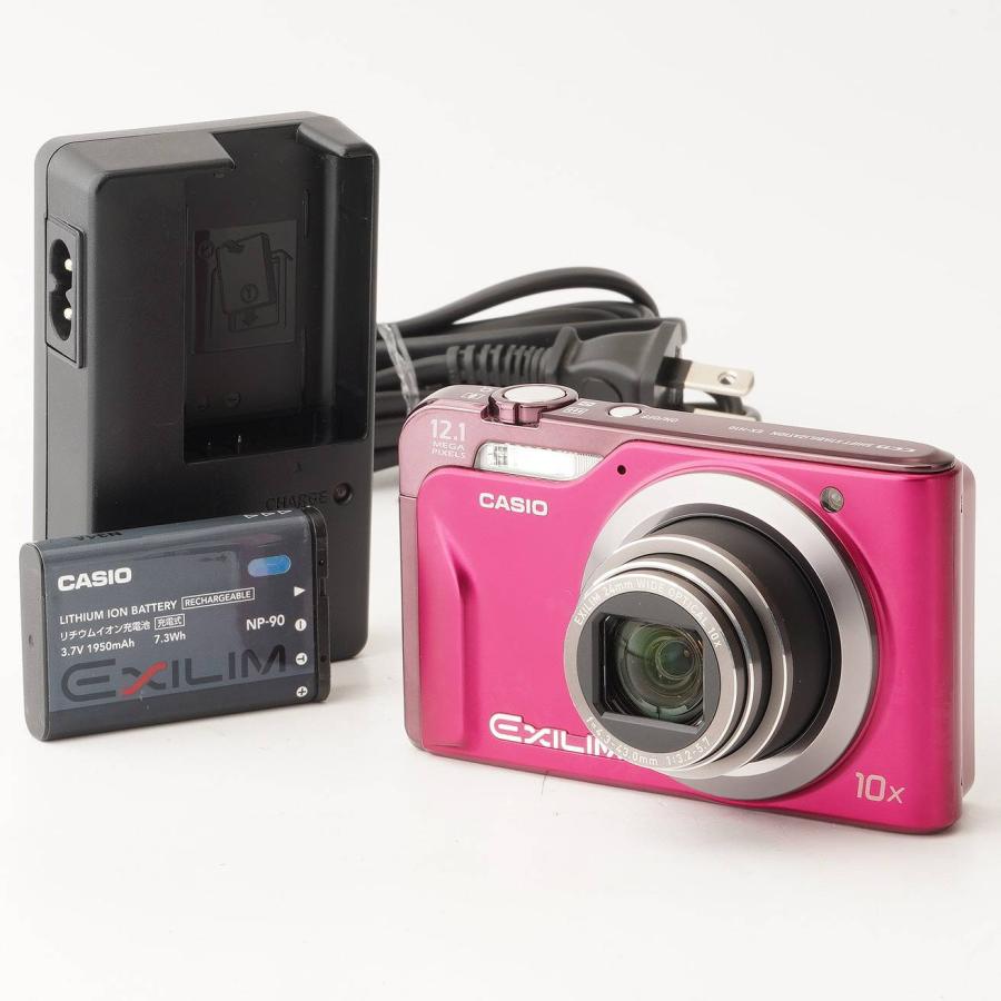 【極美品】 CASIO EXILIM EX-H10 ピンク 動作確認済み CASIO（カシオ） Casio EXILIM EX-H10 ピンク 10x 光学ズーム