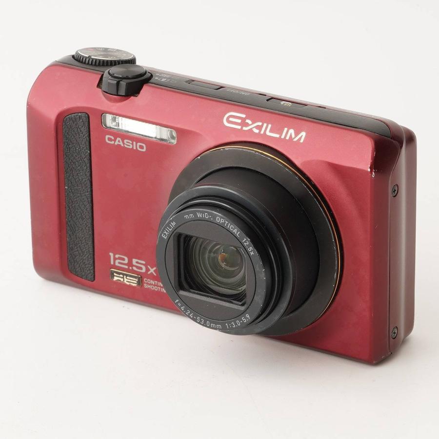 CASIO EXILIM EX-ZR300 12.5倍デジカメ　動作確認済み美品 CASIO（カシオ） Casio EXILIM EX-ZR300 レッド 12.5x 12.5x 光学
