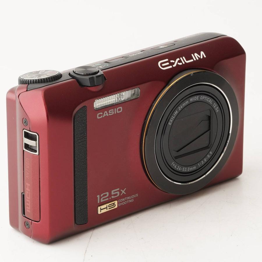 CASIO（カシオ） Casio EXILIM EX-ZR300 レッド 12.5x 光学ズーム