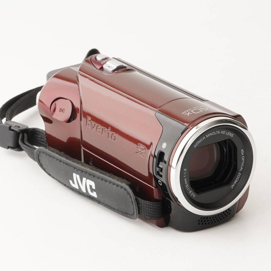 JVC Kenwood Everio GZ-HM280 レッド 40x 光学ズーム : ナチュラル