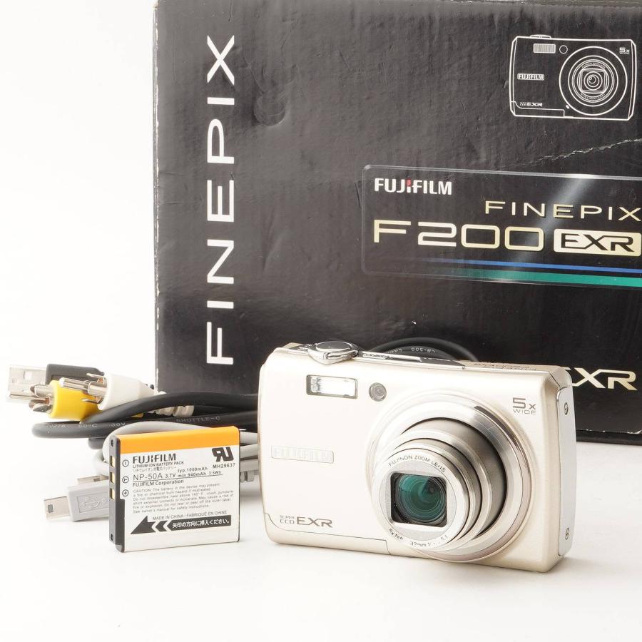 完動品【美品】FUJIFILM FinePix F200EXR ゴールド FUJIFILM（フジフイルム） 富士フイルム Fujifilm FinePix F200 EXR