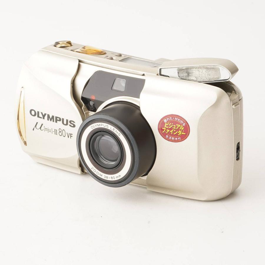 完動品 Olympus オリンパス mju ii 2 80 VF オリンパス（OLYMPUS） ミュー μ mju II 80VF 38-80mm : ナチュラル