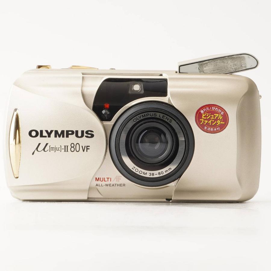 OLYMPUS μ[mju:]-II ZOOM VF 38-80mmオリンパス オリンパス（OLYMPUS） ミュー μ mju II 80VF 38-80mm : ナチュラル