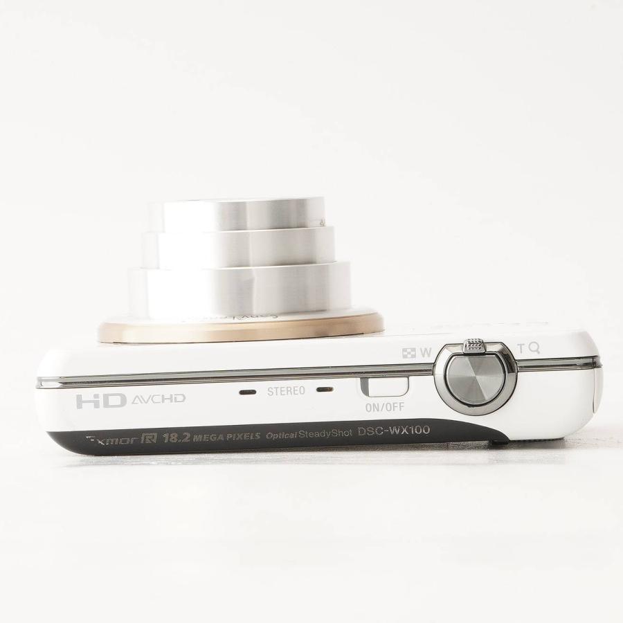SONY（ソニー） サイバーショット Cyber-shot DSC-WX100 ホワイト10x