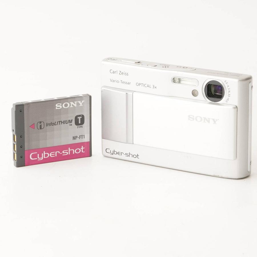 【希少/動作確認済】SONY Cyber-shot DSC-T10 シルバー SONY（ソニー） Sony Cyber-shot DSC-T10 シルバー 3x 光学ズーム