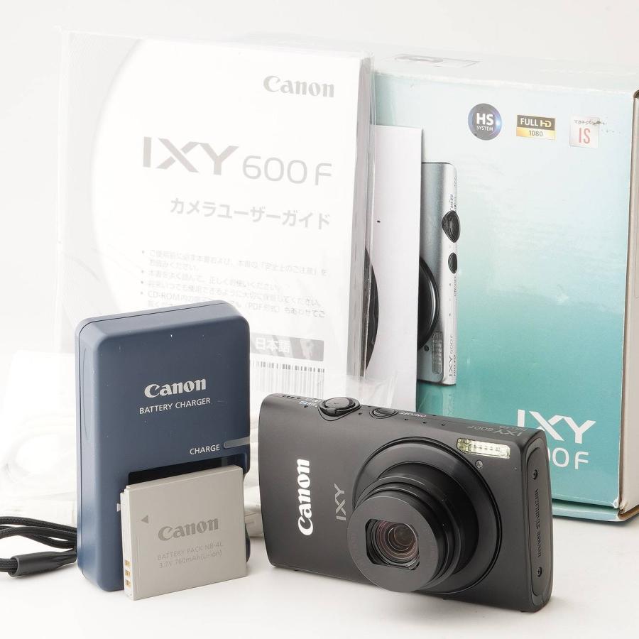 キヤノン（Canon） Canon IXY 600F ブラック 8x IS 光学ズーム