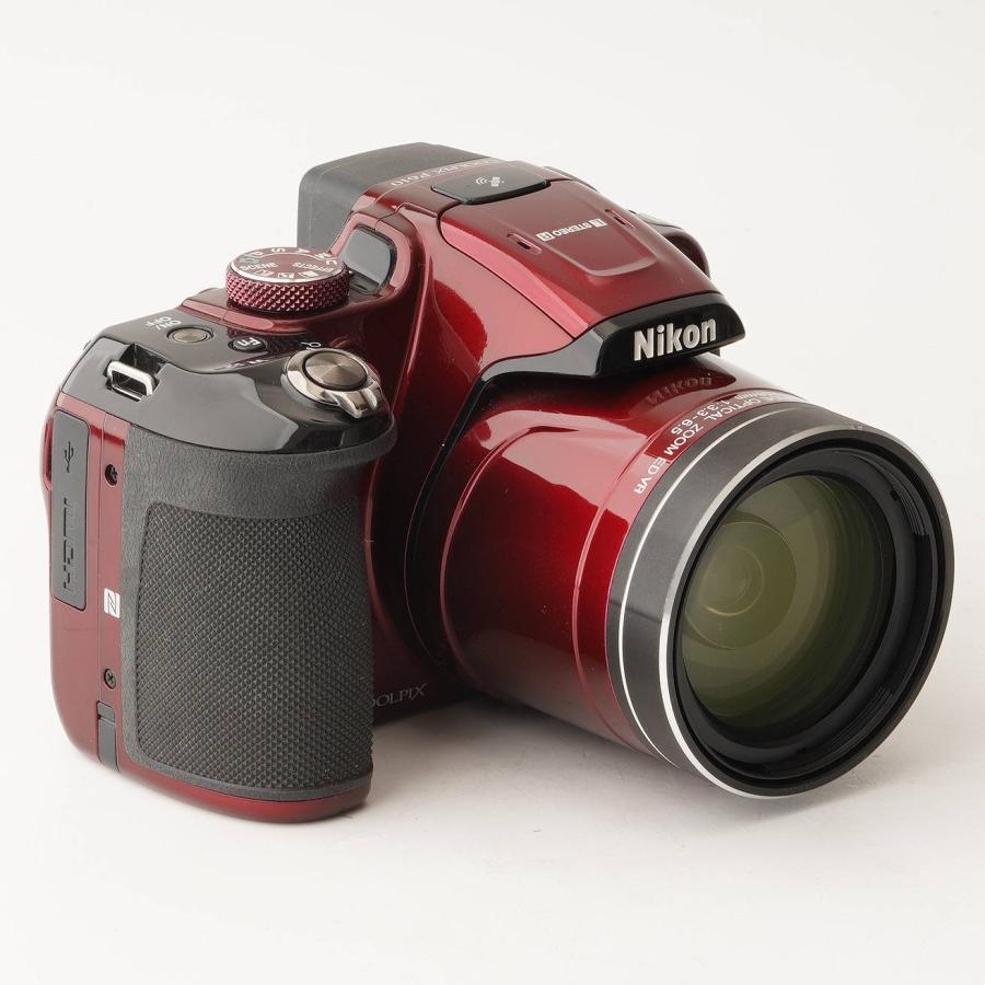 ニコン（Nikon） Nikon COOLPIX P610 レッド 60x ワイド 光学ズーム